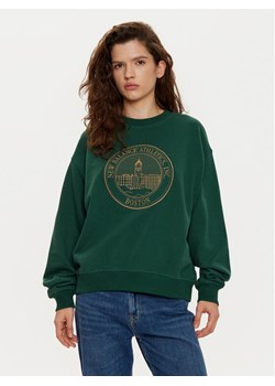 New Balance Bluza WT43553 Zielony Oversize ze sklepu MODIVO w kategorii Bluzy damskie - zdjęcie 182598449