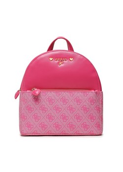 Guess Plecak Backpack J3GZ14 WFHF0 Różowy ze sklepu MODIVO w kategorii Plecaki dla dzieci - zdjęcie 182598499