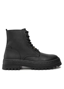 Pepe Jeans Trapery Lincoln PMS50258 Czarny ze sklepu MODIVO w kategorii Buty zimowe męskie - zdjęcie 182598617
