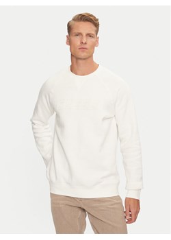 Guess Bluza New Aldwin Z4YQ16 K9V31 Écru Regular Fit ze sklepu MODIVO w kategorii Bluzy męskie - zdjęcie 182598659