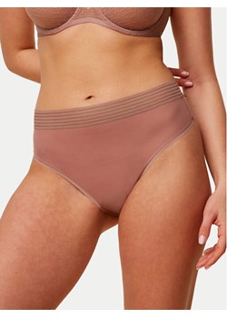 Triumph Komplet 2 par stringów Tempting Sheer 10218590 Beżowy ze sklepu MODIVO w kategorii Majtki damskie - zdjęcie 182598697