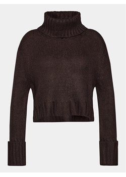 Brave Soul Sweter LK-248CAPITSOBRW Brązowy Regular Fit ze sklepu MODIVO w kategorii Swetry damskie - zdjęcie 182598749