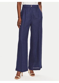 ViCOLO Spodnie materiałowe TB0793 Granatowy Relaxed Fit ze sklepu MODIVO w kategorii Spodnie damskie - zdjęcie 182599019