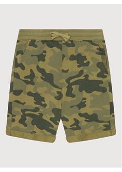 United Colors Of Benetton Szorty sportowe 39A6C900B Zielony Regular Fit ze sklepu MODIVO w kategorii Spodenki chłopięce - zdjęcie 182599185
