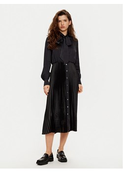 KARL LAGERFELD Sukienka koszulowa A1W13020 Czarny Regular Fit ze sklepu MODIVO w kategorii Sukienki - zdjęcie 182599226