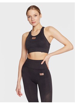 EA7 Emporio Armani Biustonosz top 3RTH01 TJPHZ 2237 Czarny ze sklepu MODIVO w kategorii Biustonosze - zdjęcie 182599238