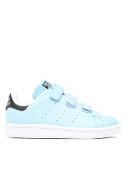 adidas Sneakersy Genie Stan Smith Shoes GW4536 Błękitny ze sklepu MODIVO w kategorii Buty sportowe dziecięce - zdjęcie 182599345