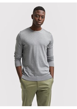 Selected Homme Sweter Berg 16074682 Szary Regular Fit ze sklepu MODIVO w kategorii Swetry męskie - zdjęcie 182599486