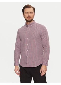 Tommy Hilfiger Koszula Gingham MW0MW37548 Czerwony Regular Fit ze sklepu MODIVO w kategorii Koszule męskie - zdjęcie 182599497