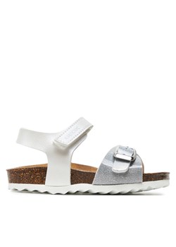 Geox Sandały B Sandal Chalki Girl B922RA 0NFKC C0007 M Biały ze sklepu MODIVO w kategorii Sandały dziecięce - zdjęcie 182599519