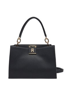 Tommy Hilfiger Torebka Th Her Mini Tote AW0AW17190 Czarny ze sklepu MODIVO w kategorii Torebki damskie - zdjęcie 182599539