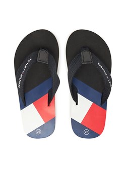 Tommy Hilfiger Japonki T3X8-33908-0058 M Czarny ze sklepu MODIVO w kategorii Klapki dziecięce - zdjęcie 182599596