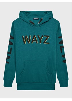 Blue Seven Bluza 670192 Zielony Regular Fit ze sklepu MODIVO w kategorii Bluzy chłopięce - zdjęcie 182599615