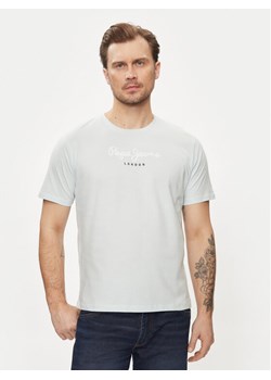 Pepe Jeans T-Shirt Eggo N PM508208 Niebieski Regular Fit ze sklepu MODIVO w kategorii T-shirty męskie - zdjęcie 182599636