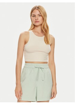 JDY Top Sofia 15275093 Écru Cropped Fit ze sklepu MODIVO w kategorii Bluzki damskie - zdjęcie 182599648