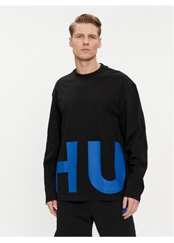 Hugo Longsleeve Nallison 50509775 Czarny Regular Fit ze sklepu MODIVO w kategorii T-shirty męskie - zdjęcie 182599677
