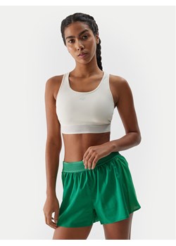 4F Top 4FWSS24TFTSF705 Écru Slim Fit ze sklepu MODIVO w kategorii Biustonosze - zdjęcie 182599687