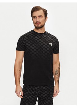 KARL LAGERFELD T-Shirt 755099 551251 Czarny Regular Fit ze sklepu MODIVO w kategorii T-shirty męskie - zdjęcie 182599837