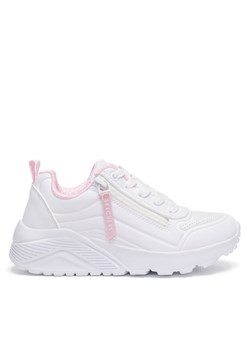Skechers Sneakersy UNO LITE 310387L WHT Biały ze sklepu MODIVO w kategorii Buty sportowe dziecięce - zdjęcie 182599885