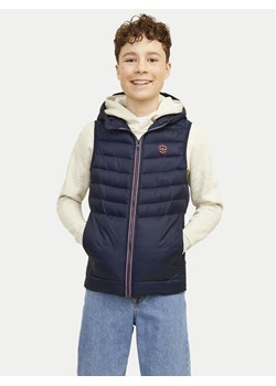 Jack&Jones Junior Kamizelka Sprint 12258655 Granatowy Regular Fit ze sklepu MODIVO w kategorii Kamizelki chłopięce - zdjęcie 182599908