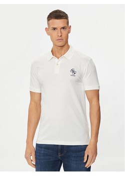 Guess Polo M4YP66 J1314 Écru Slim Fit - id: 0000303929619 - marki Guess - 182599946 Guess Polo M4YP66 J1314 Écru Slim Fit ze sklepu MODIVO w kategorii T-shirty męskie - zdjęcie 182599946