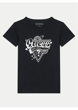 Guess T-Shirt J5RI02 K6YW4 Czarny Regular Fit ze sklepu MODIVO w kategorii T-shirty chłopięce - zdjęcie 182600025