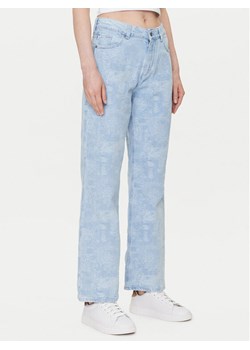 Mustang Jeansy Madison 1016002 Błękitny Wide Fit ze sklepu MODIVO w kategorii Jeansy damskie - zdjęcie 182600048