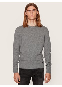 Boss Sweter Kontreal 50434315 Szary Regular Fit ze sklepu MODIVO w kategorii Swetry męskie - zdjęcie 182600076