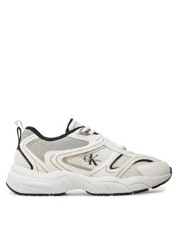 Calvin Klein Sneakersy YW0YW01807 Biały ze sklepu MODIVO w kategorii Buty sportowe damskie - zdjęcie 182600276