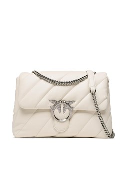 PINKO Torebka Love Big Puff Cl. PE 23 PLTT 100037 A0F2 Écru ze sklepu MODIVO w kategorii Kopertówki - zdjęcie 182600316