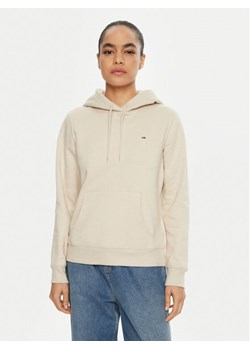 Tommy Jeans Bluza DW0DW19958 Beżowy Regular Fit ze sklepu MODIVO w kategorii Bluzy damskie - zdjęcie 182600337