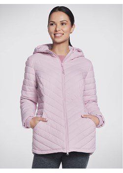 Skechers Kurtka anorak Goshield Everyday Parka JA5 Różowy Regular Fit ze sklepu MODIVO w kategorii Kurtki damskie - zdjęcie 182600345