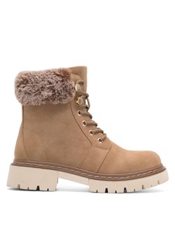 JENNY Botki BROOKS WS5866-22 Beżowy ze sklepu MODIVO w kategorii Workery damskie - zdjęcie 182600468