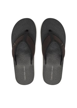Calvin Klein Jeans Japonki Thong+ Cv YM0YM01235 Czarny ze sklepu MODIVO w kategorii Klapki męskie - zdjęcie 182600499