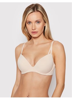 Calvin Klein Underwear Biustonosz push-up 000QF6016E Écru ze sklepu MODIVO w kategorii Biustonosze - zdjęcie 182600546
