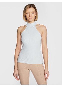 Guess Sweter Shayna W2BR66 Z2YK2 Niebieski Slim Fit ze sklepu MODIVO w kategorii Swetry damskie - zdjęcie 182600605