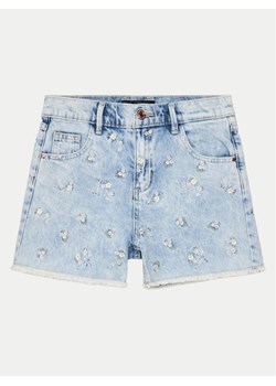 Guess Szorty jeansowe J4GD38 D45E0 Niebieski Regular Fit ze sklepu MODIVO w kategorii Spodenki dziewczęce - zdjęcie 182600665