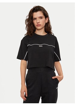 Fila T-Shirt Loobu FAW0908 Czarny Regular Fit ze sklepu MODIVO w kategorii Bluzki damskie - zdjęcie 182600816