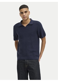 Jack&Jones Polo Ceaston 12273012 Granatowy Regular Fit ze sklepu MODIVO w kategorii T-shirty męskie - zdjęcie 182600826