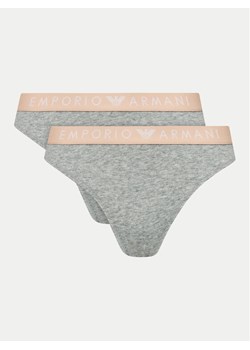 Emporio Armani Underwear Komplet 2 par fig brazylijskich 163337 4F227 00948 Szary ze sklepu MODIVO w kategorii Majtki damskie - zdjęcie 182600836