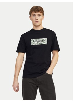 Jack&Jones T-Shirt Lafayette 12250436 Czarny Relaxed Fit ze sklepu MODIVO w kategorii T-shirty męskie - zdjęcie 182600878