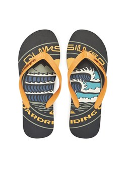 Quiksilver Japonki AQYL101427 Pomarańczowy ze sklepu MODIVO w kategorii Klapki męskie - zdjęcie 182600886