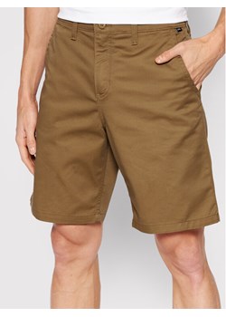 Vans Szorty materiałowe Authentic VN0A5FJX Brązowy Relaxed Fit ze sklepu MODIVO w kategorii Spodenki męskie - zdjęcie 182600928