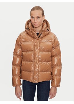 Napapijri Kurtka zimowa A-Glane W NP0A4HZ5W0B1 Brązowy Regular Fit ze sklepu MODIVO w kategorii Kurtki damskie - zdjęcie 182600985