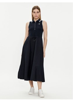 Tommy Hilfiger Sukienka letnia WW0WW41272 Granatowy Regular Fit ze sklepu MODIVO w kategorii Sukienki - zdjęcie 182601089
