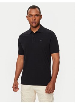 C.P. Company Polo 16CMPL090A005527G Czarny Regular Fit ze sklepu MODIVO w kategorii T-shirty męskie - zdjęcie 182601108