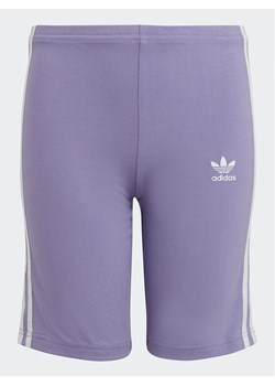 adidas Szorty sportowe Adicolor Cycling Shorts IC3122 Fioletowy ze sklepu MODIVO w kategorii Spodenki chłopięce - zdjęcie 182601109