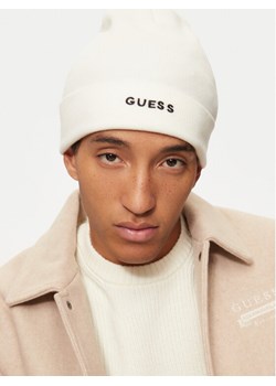 Guess Czapka AM9458 VIS01 Biały ze sklepu MODIVO w kategorii Czapki zimowe męskie - zdjęcie 182601167