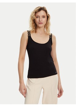 Morgan Top 251-DOUBI Czarny Slim Fit ze sklepu MODIVO w kategorii Bluzki damskie - zdjęcie 182601325