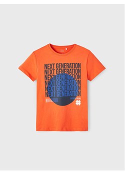 NAME IT T-Shirt 13212223 Pomarańczowy Regular Fit ze sklepu MODIVO w kategorii T-shirty chłopięce - zdjęcie 182601326